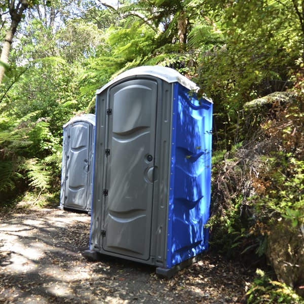 portable restroom available in Rochester for short and long term use